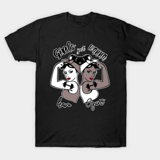 Girls just wanna have Guns, Gym Fitness T-Shirt